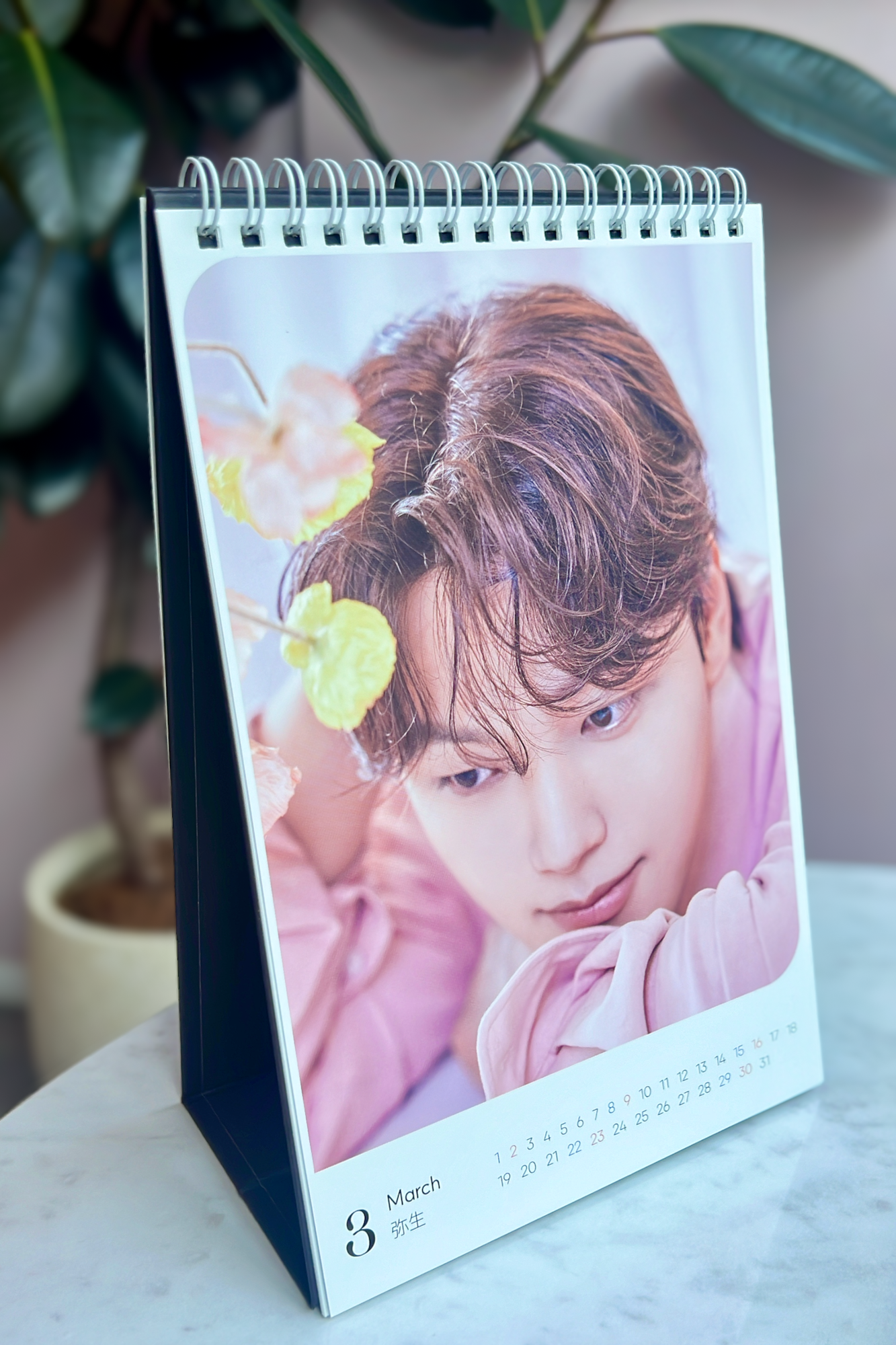 【数量限定】YEO JIN GOOオリジナル 2025年卓上カレンダー