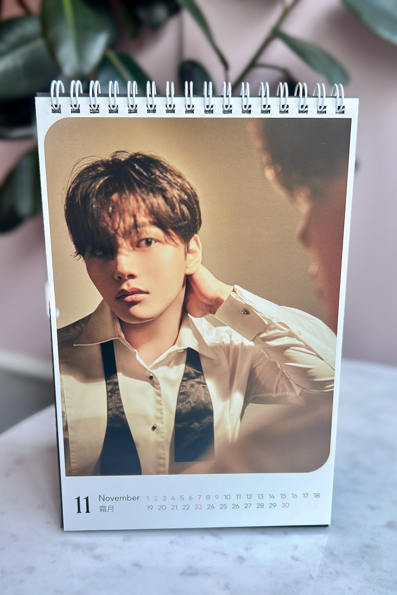 【数量限定】YEO JIN GOOオリジナル 2025年卓上カレンダー