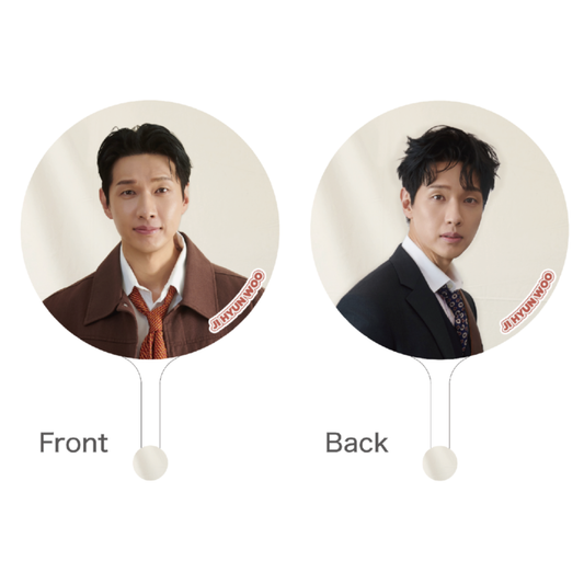 【送料込】チ・ヒョヌ うちわ【2026 JI HYUN WOO FANCONCERT】